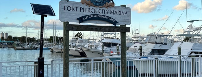 Ft. Pierce City Marina is one of Favorite Things To Do In Fort Pierce Florida.