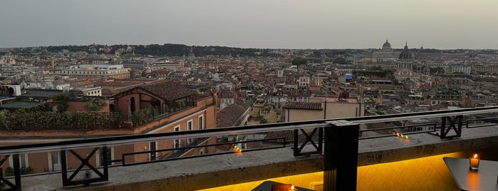 7th Floor Terrace - Hassler Roma is one of Rome.