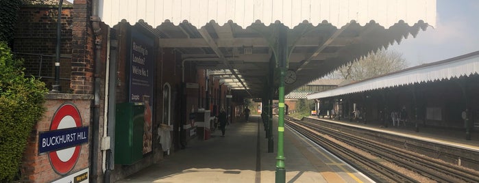 Buckhurst Hill London Underground Station is one of TFL - Central Line.