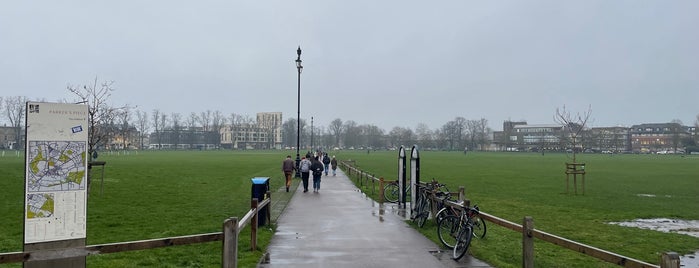 Parker's Piece is one of places to visit in... Cambridge.