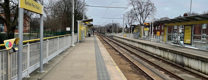 Barlow Moor Road Metrolink Station is one of Manchester.
