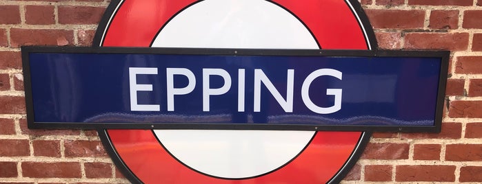 Epping London Underground Station is one of Going Down Underground.