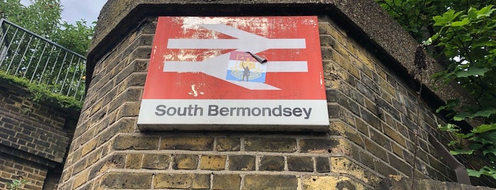South Bermondsey Railway Station (SBM) is one of Stations - NR London used.