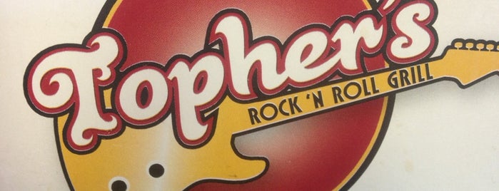 Topher's Rock 'N Roll Grill is one of Mississippi.
