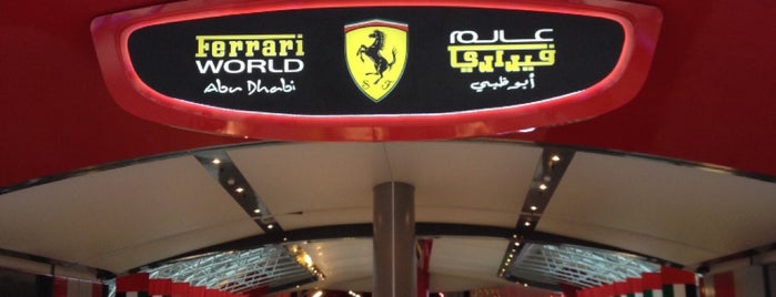 Ferrari World is one of Abu Dhabi.