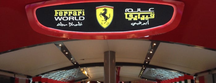 Ferrari World is one of Abu Dhabi & Dubai, United Arab emirates.