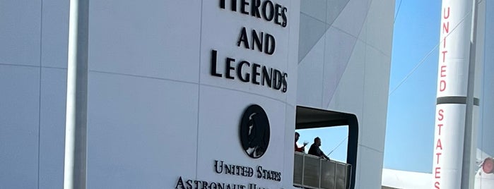 Heroes and Legends Astronaut Hall of Fame is one of Kennedy Space Center.