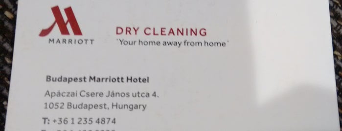 Marriott Dry Cleaning Parlour is one of Rob'un Beğendiği Mekanlar.