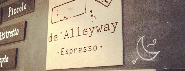 De' Alleyway Espresso is one of Melbourne Must-Try.