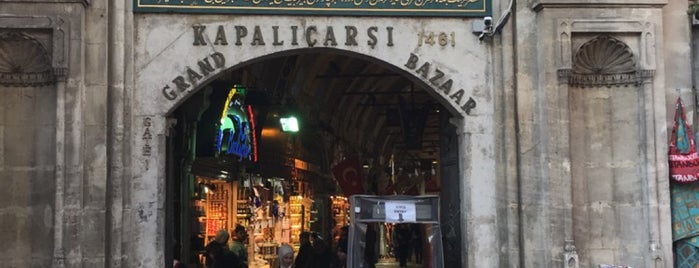 カパルチャルシュ is one of Istanbul.