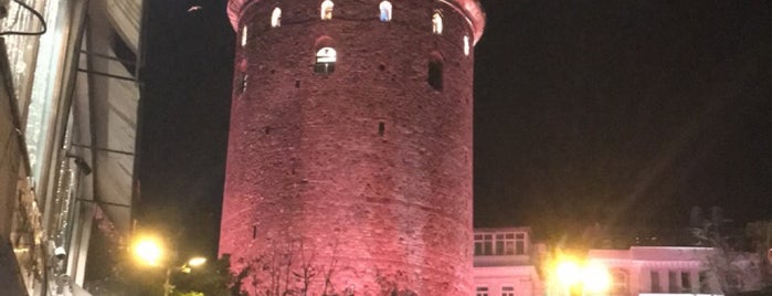 Torre di Galata is one of Istanbul.