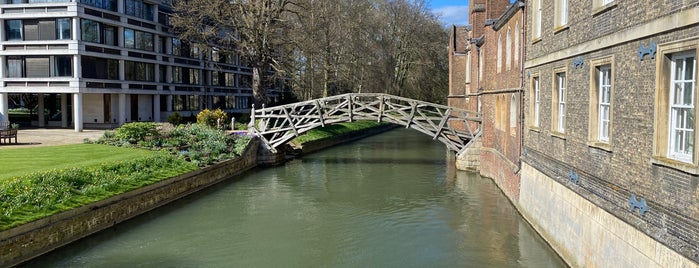 Mathematical Bridge is one of Cambridge.