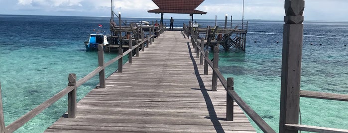 Derawan Beach Cafe & Cottage is one of Hotels.
