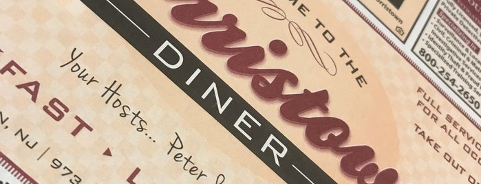 Morristown Diner is one of New Jersey Diners.
