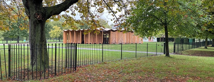 Serpentine Pavilion is one of U.K. 2.