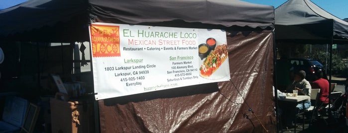 El Huarache Loco is one of สถานที่ที่ Dann ถูกใจ.