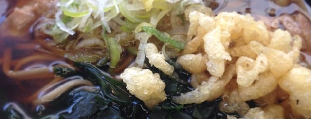 立喰そば きうち is one of 出先で食べたい麺.