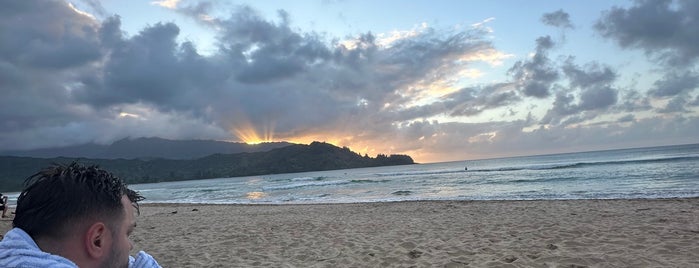 Hanalei Beach is one of Kauai.