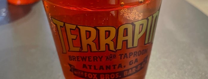 Terrapin Taproom and Fox Bros. Bar-B-Q is one of Atlanta.