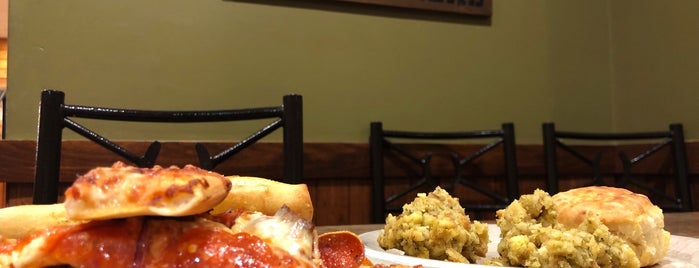 Pizza Ranch is one of food.
