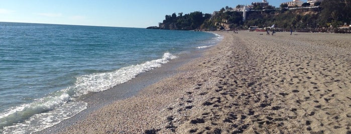 Playa Burriana is one of Lugares a los que ir en Nerja.