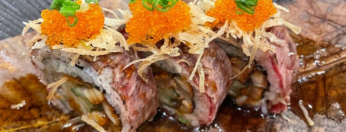 Shin-Kai Premium Sushi is one of .HOME - RAJCHAPRUK.