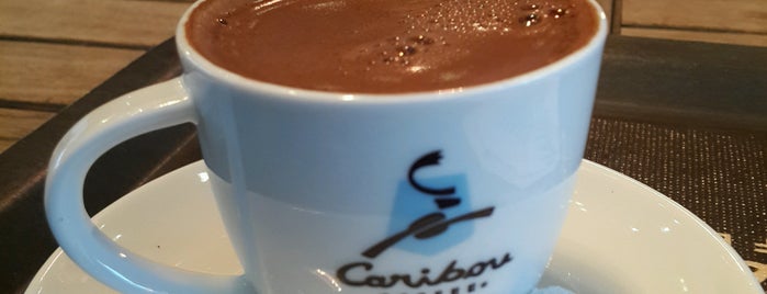 Caribou Coffee is one of Hakan : понравившиеся места.