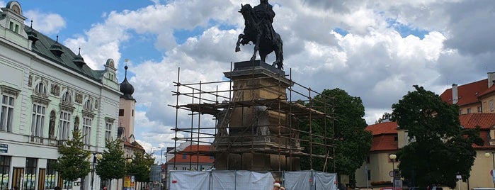 Jezdecká socha Krále Jiřího z Poděbrad is one of Česká Republika 2.