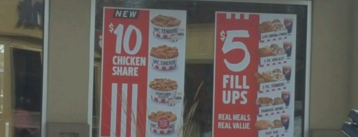 KFC is one of Posti che sono piaciuti a Sierra.