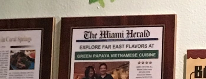 Green Papaya is one of Miami.