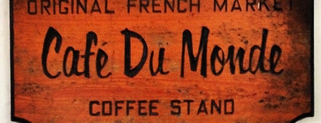 Café du Monde is one of new orleans.