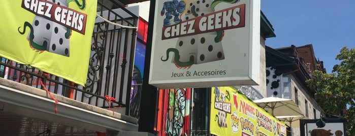 Chez Geeks is one of Lieux geeks de Montréal.