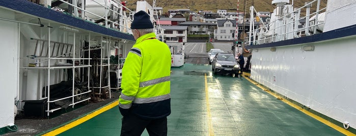 Klaksvík Ferry is one of 2016-07-09t23 Crystal Sym Cruise.