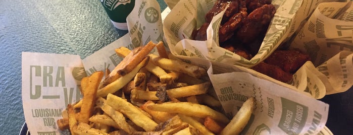 Wingstop is one of places I like....