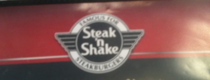 Steak 'n Shake is one of Tempat yang Disimpan Rich.