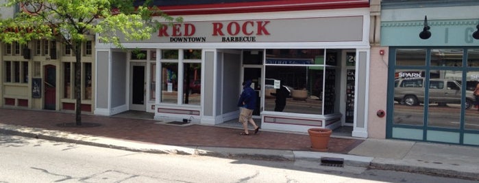 Red Rock Downtown Barbecue is one of You're in Ann Arbor & you need a drink.