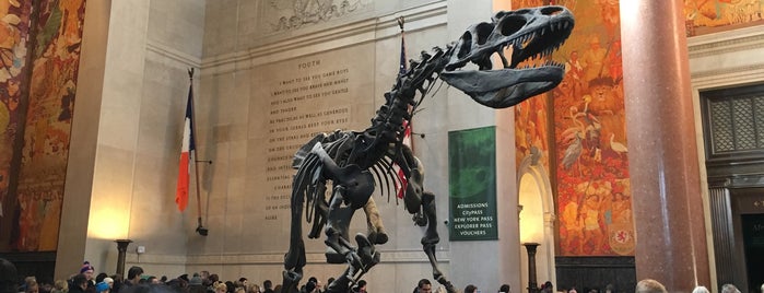American Museum of Natural History is one of Lieux qui ont plu à Julio.