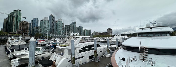 Coal Harbour Seawall is one of Vancouver BC.