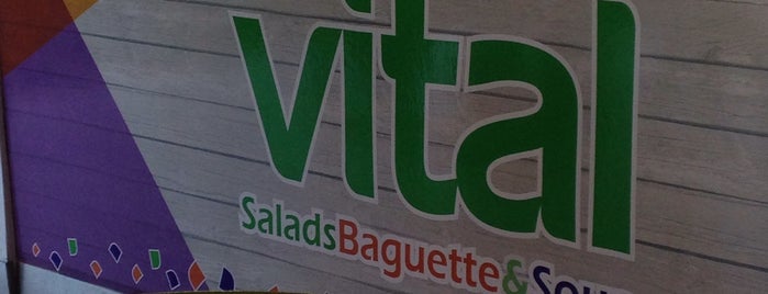 Vital Salads is one of Lugares visitados y recomendados!.