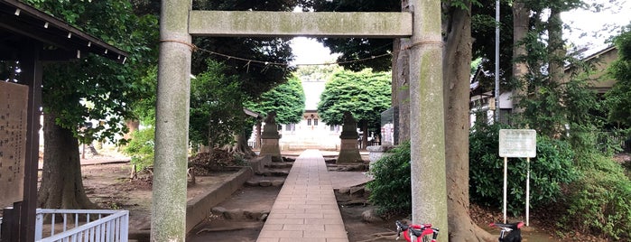 上祖師谷神明社 is one of 世田谷区の神社.