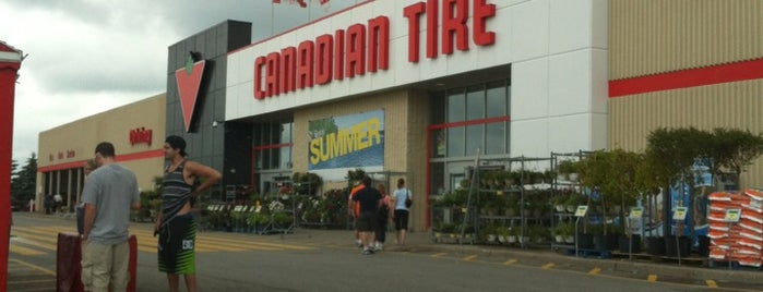 Canadian Tire is one of Orte, die Matt gefallen.