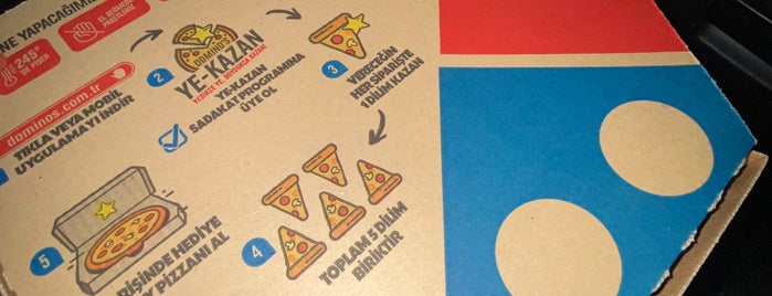 Domino's Pizza is one of Lieux qui ont plu à Sinan.
