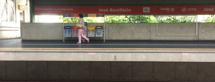 Estação José Bonifácio is one of Metrôs e Trens.