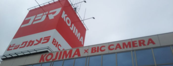 Kojima x Bic Camera is one of 電気屋 行きたい.