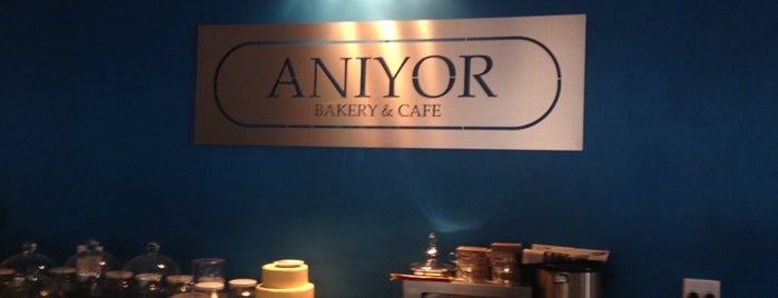 Aniyor Bakery & Cafe (Tea/Vegitarian) is one of E'nin Beğendiği Mekanlar.