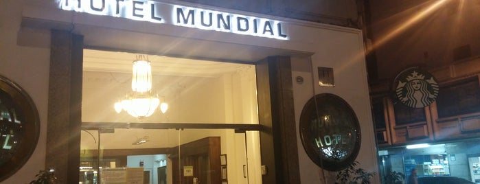 Nuevo Mundial Hotel is one of Locais curtidos por Nicolás.