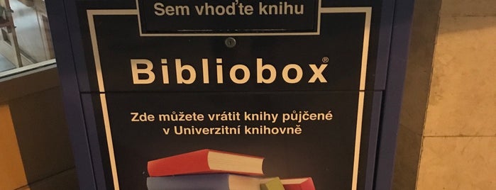 OU - Univerzitní knihovna is one of K nahlédnutí.