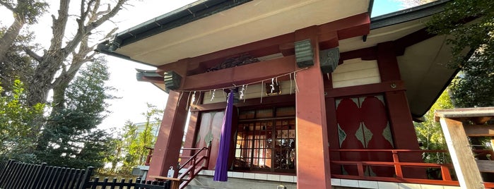 荒藺ヶ崎 熊野神社 (大森山王 熊野神社) is one of JPN00/6-V(6).