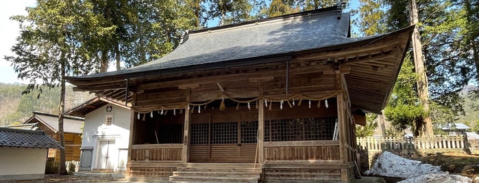 荒城神社 is one of 東海地方の国宝・重要文化財建造物.
