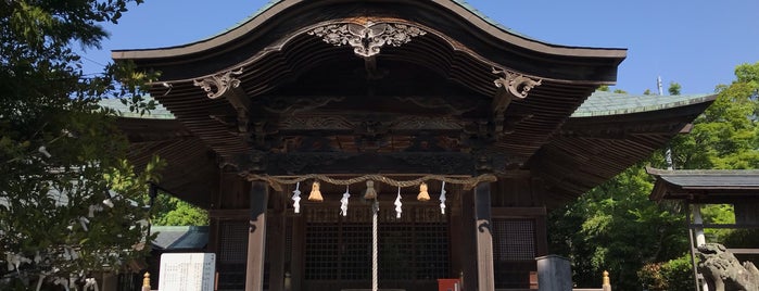 八幡人丸神社 is one of 長門市のお花見スポット.